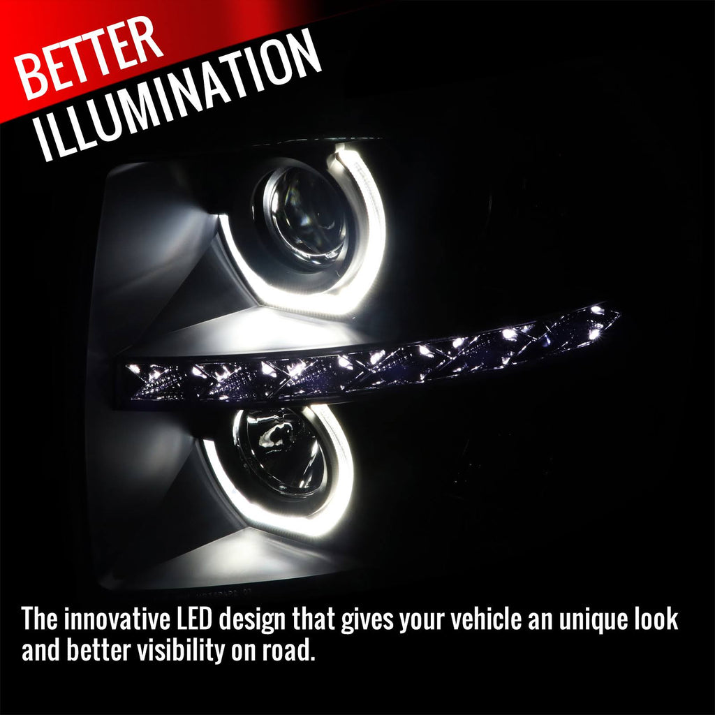 Black Projector Headlights Q175512