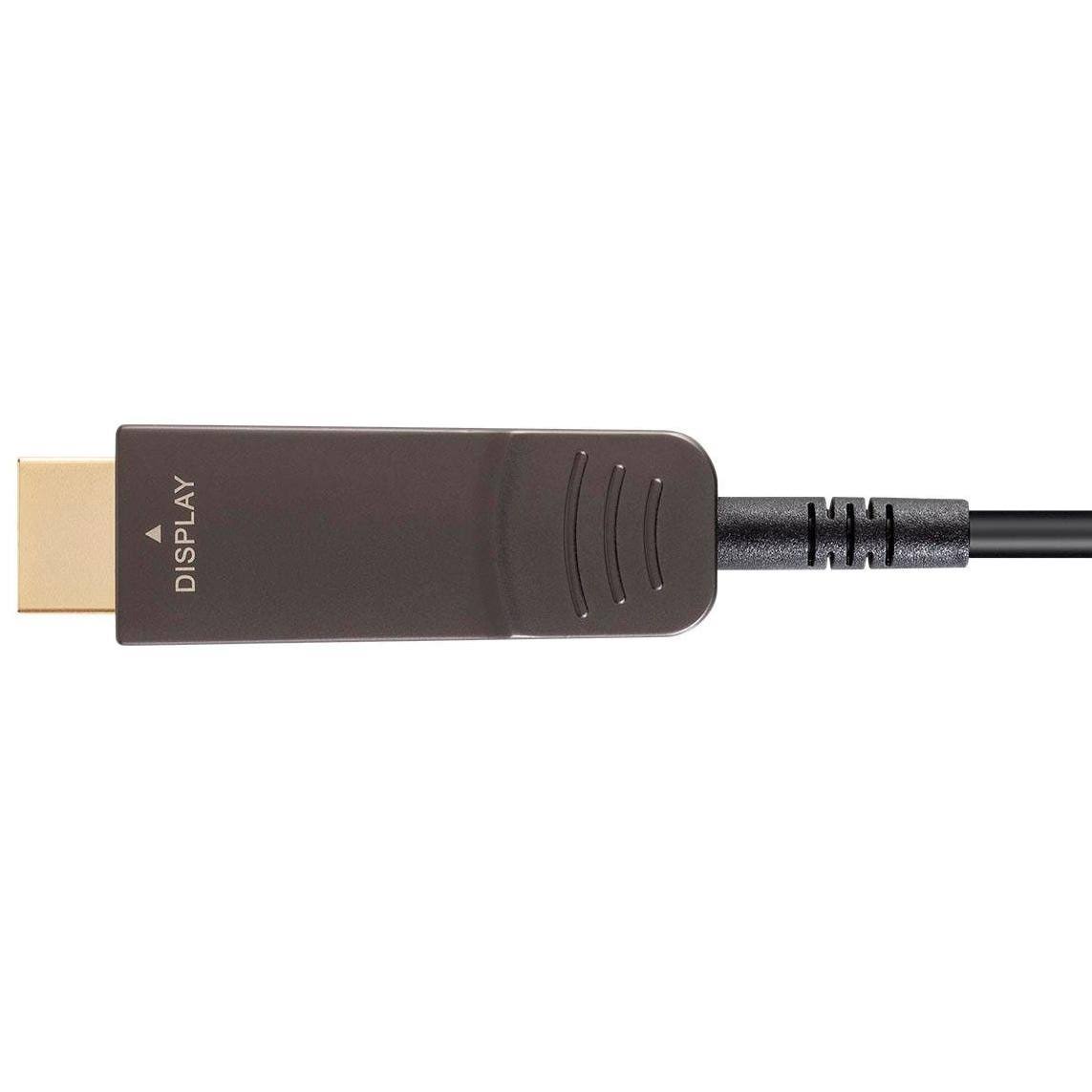 USB 3.1 Type-C to HDMI Video Cable, 30 Feet, Black, 4K@60Hz, Fiber Optic, AOC, Gold Plate N393