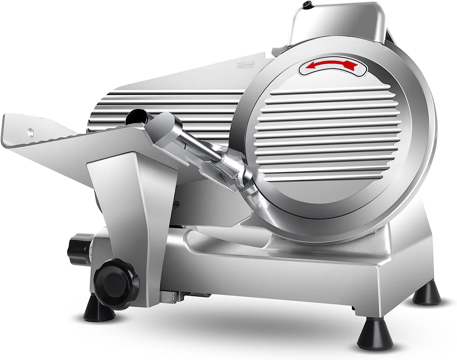 Commercial Meat Slicer 10 inch 240W Chromium-Plated Steel Blade I736