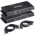 4 Port HDMI KVM Switch Box with Remote D955