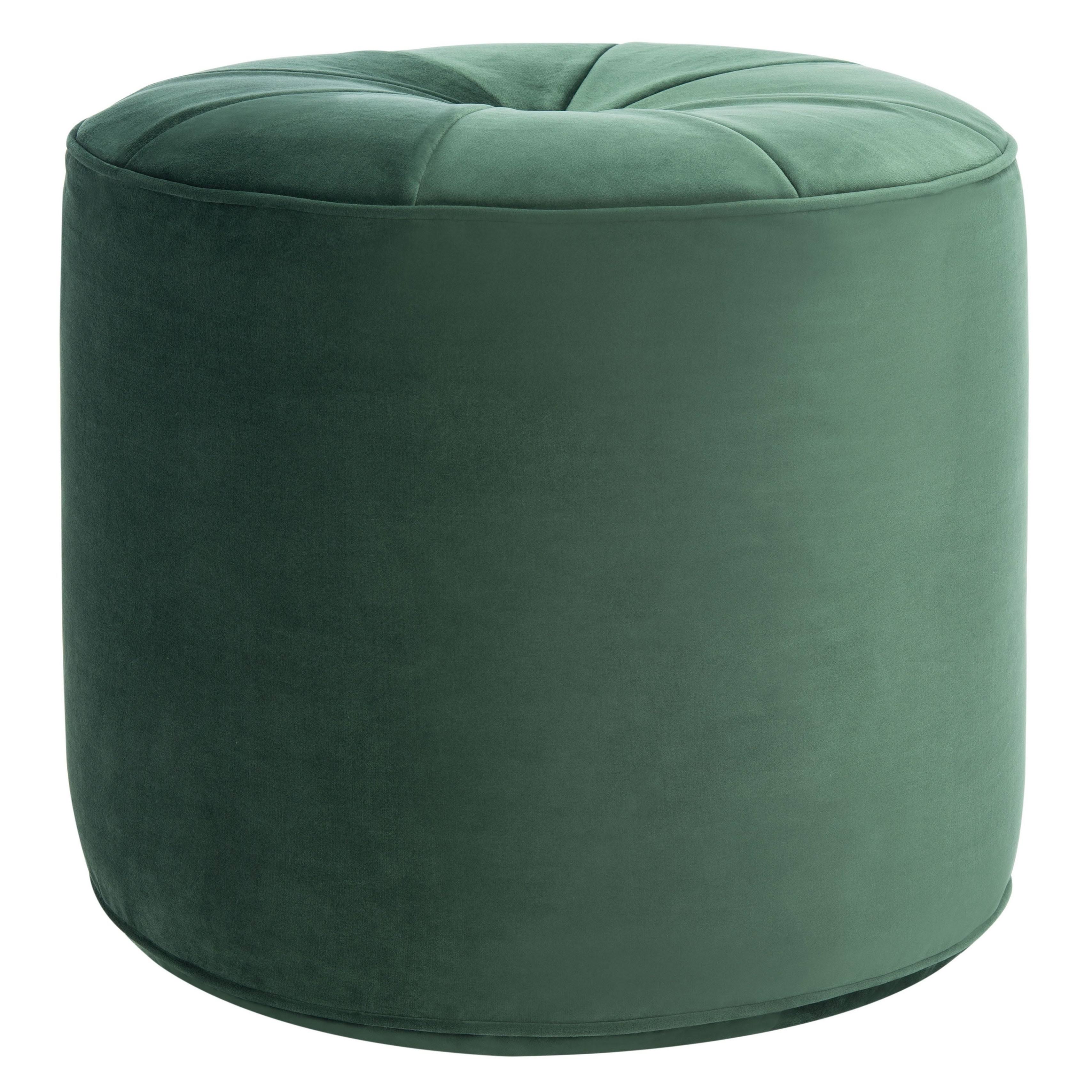 Orange Cylinder Ottoman O227