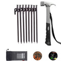 Tent Stake Kit with Steel Pegs and Hammer A75838