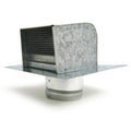 5x22 Galvanized Steel Roof Cap G1354