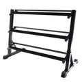 Black 3-Tiered Dumbbell Storage Rack B507