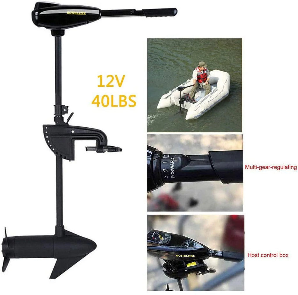 12V 58LBS Electric Trolling Motor Outboard Engine A39768