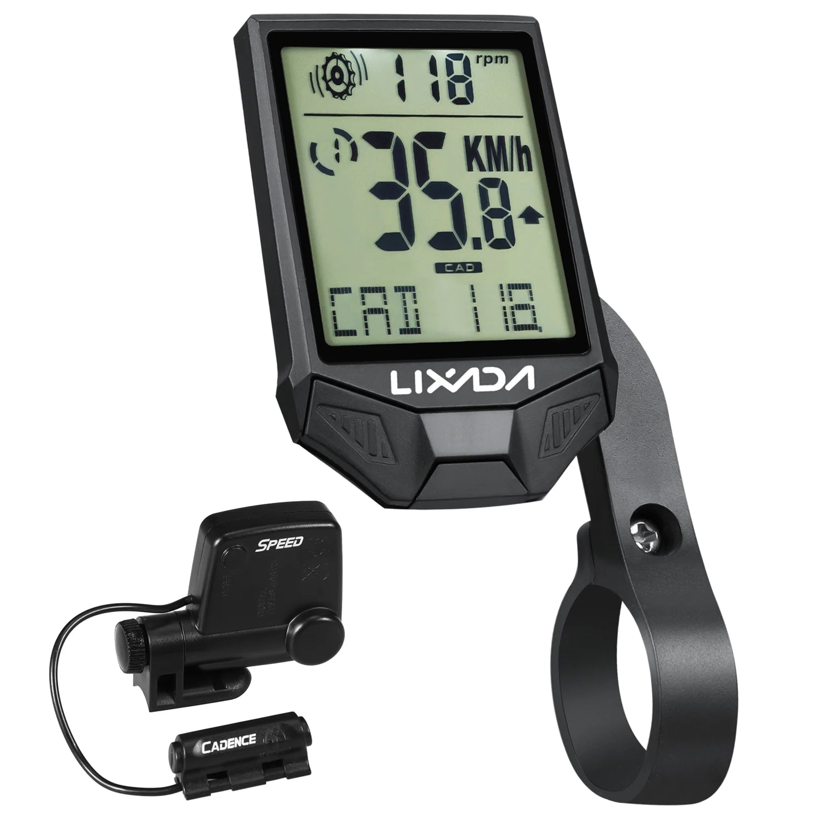 Rainproof Cycling Computer with Wireless Connectivity I7172