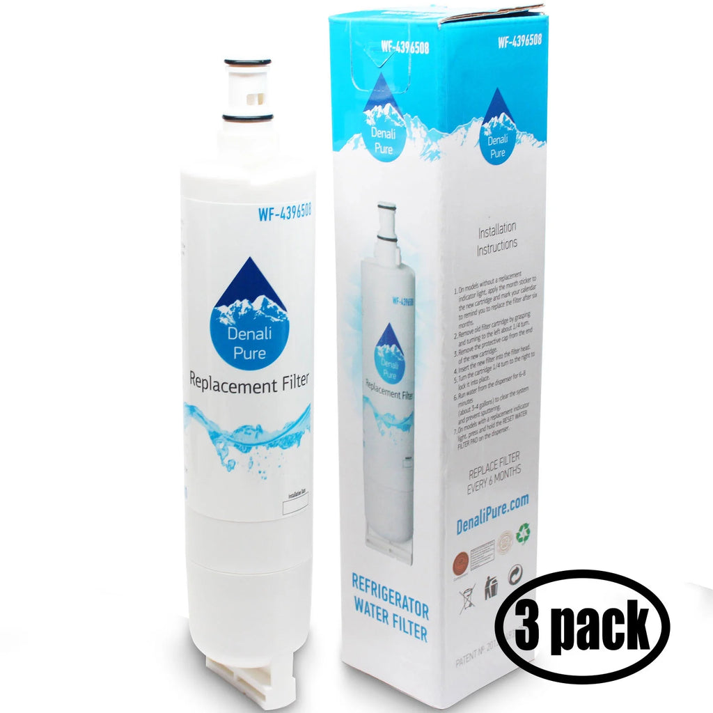 3-Pack Refrigerator Water Filter Cartridge W1087