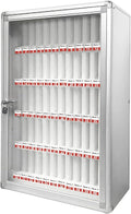 60 Slots Aluminum Alloy Cell Phones Storage Cabinet with Lock E596765