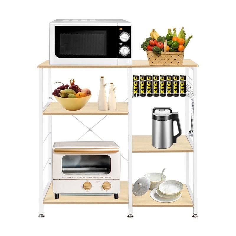 White Oak 3-Tier Metal Baker's Rack P2728