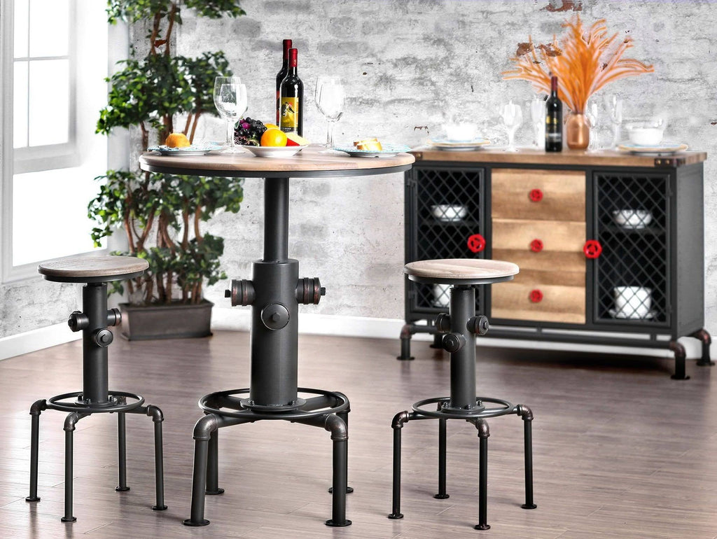 Antique Black Bar Table Z902