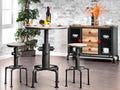 Antique Black Bar Table Z902