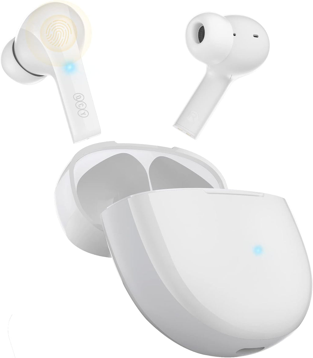 Wireless Earbuds T18 in Ear Bluetooth 5.2 Stereo Earphones, 30H Playtime Pack of 2 J372500