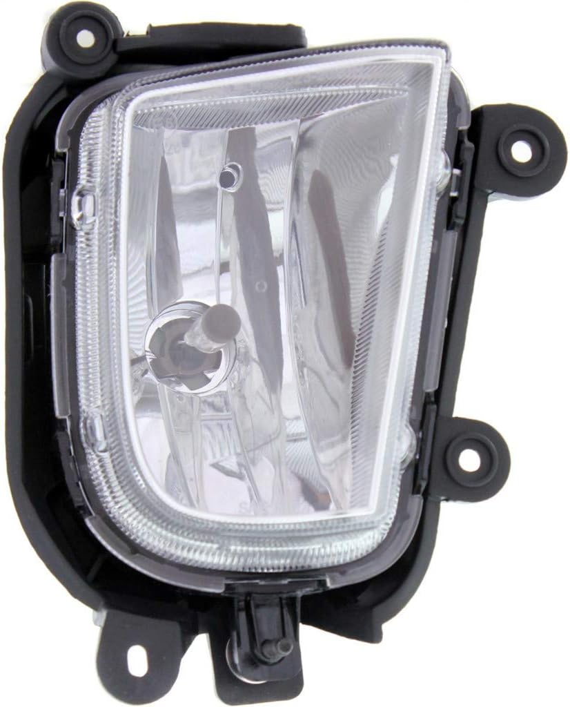 Fog Light Assembly Passenger Side with Bulbs Pack of 2 R848