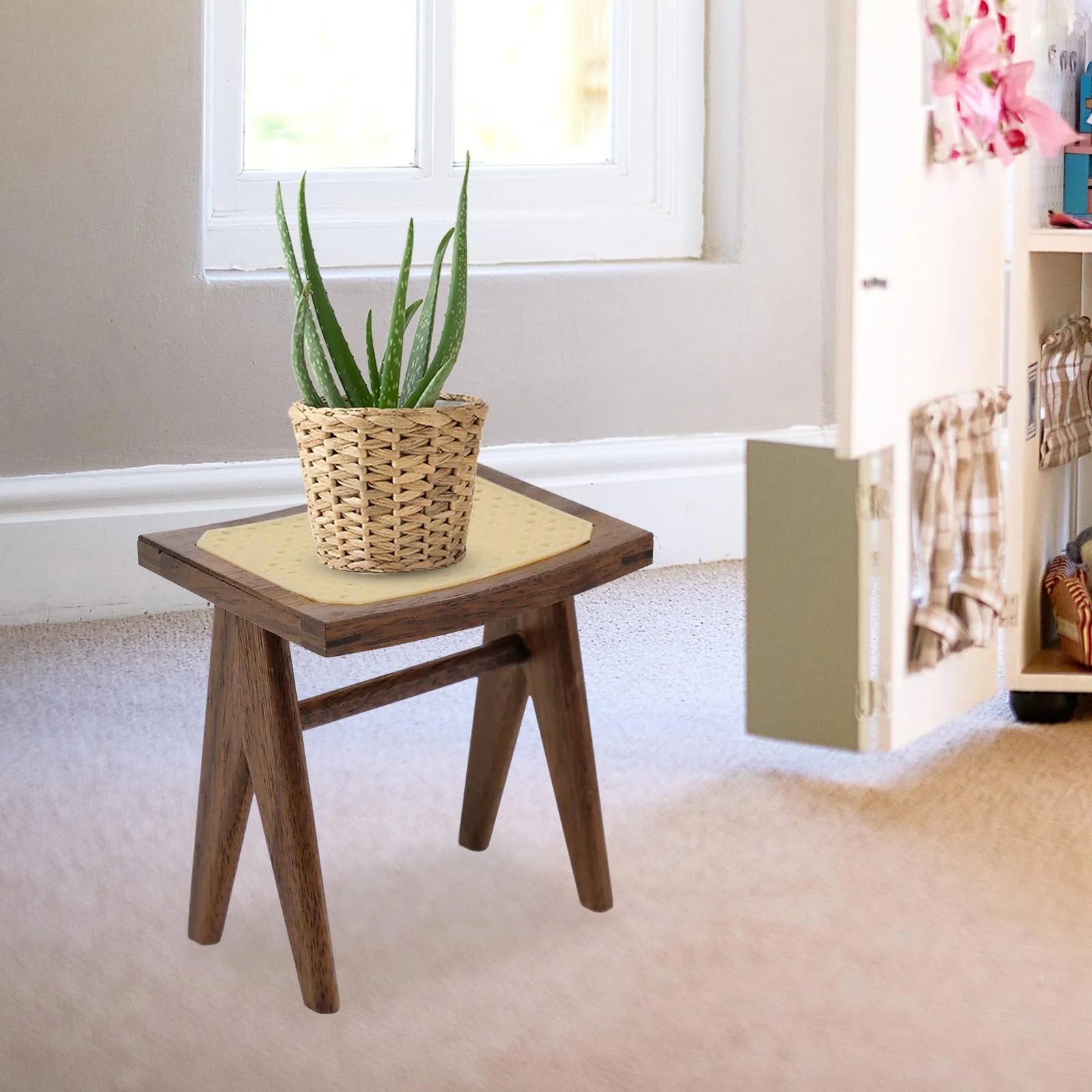 Black Walnut Miniature Wooden Chairs B38614