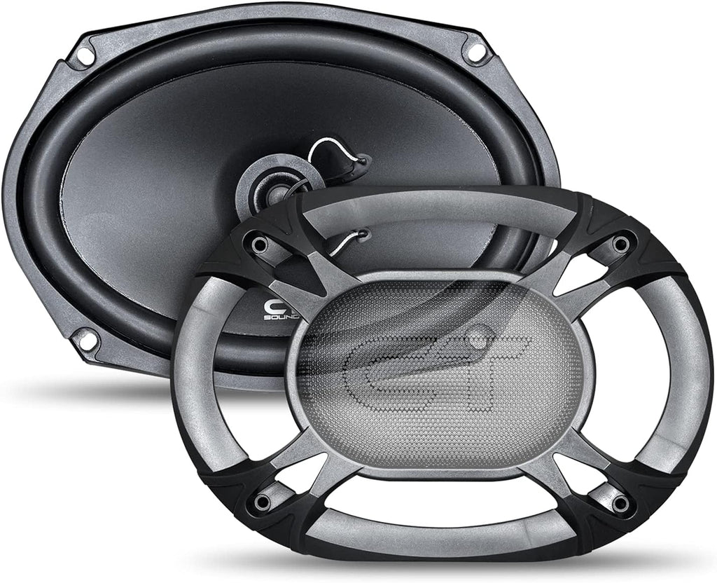 6x9 Inch Coaxial Car Speakers, 200 Watts Max, Pair T14042