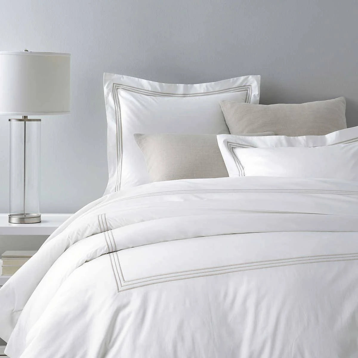 Twin Pearl Grey Duvet Cover R10166