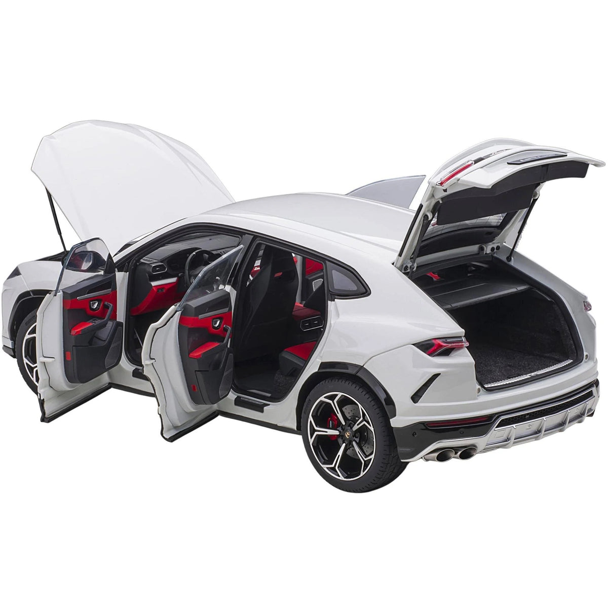 1/18 White Metallic Model Car I762