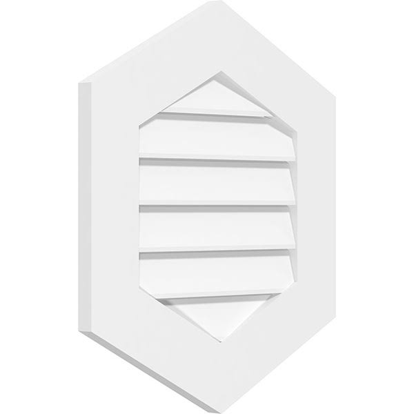16x22W x 36x22H PVC Gable Vent W775515