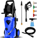 3000PSI Electric Pressure Washer with Hose Reel and Brush Q31441