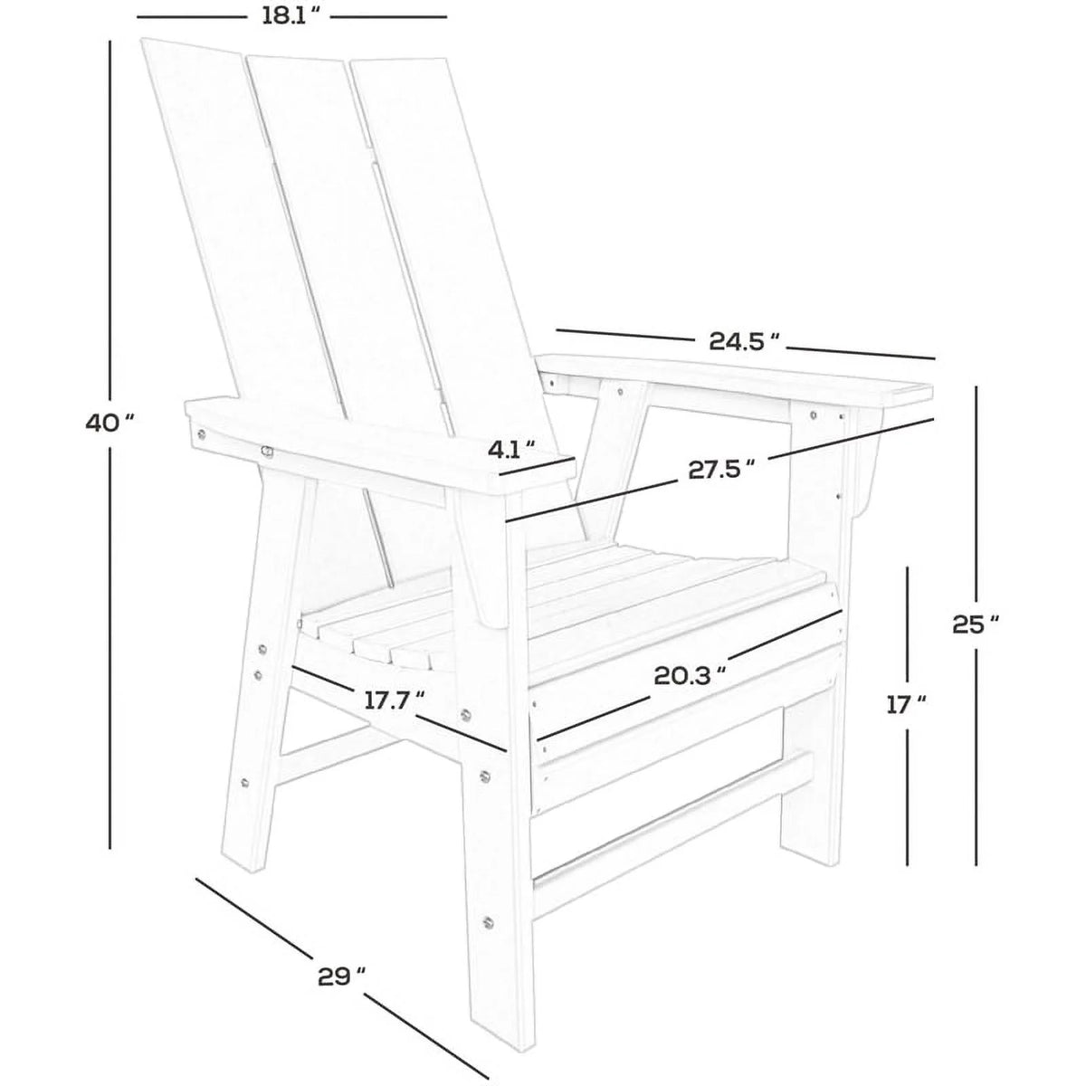 Modern Curveback Plastic Dining Chair F4714