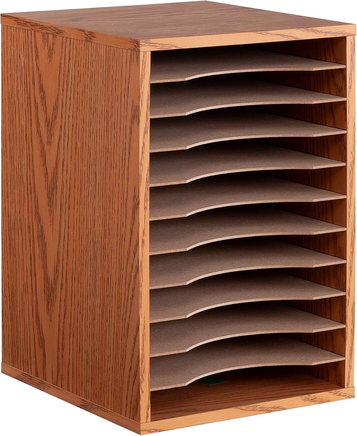 Gray 11 Compartment Vertical Desktop Sorter, Pack of 2 A181