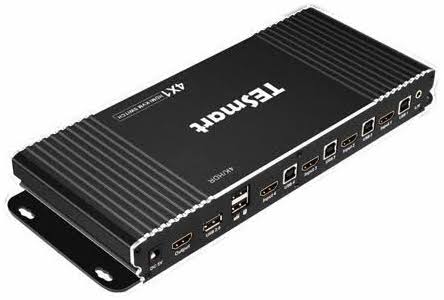 4 Port HDMI KVM Switch Box with Remote D955