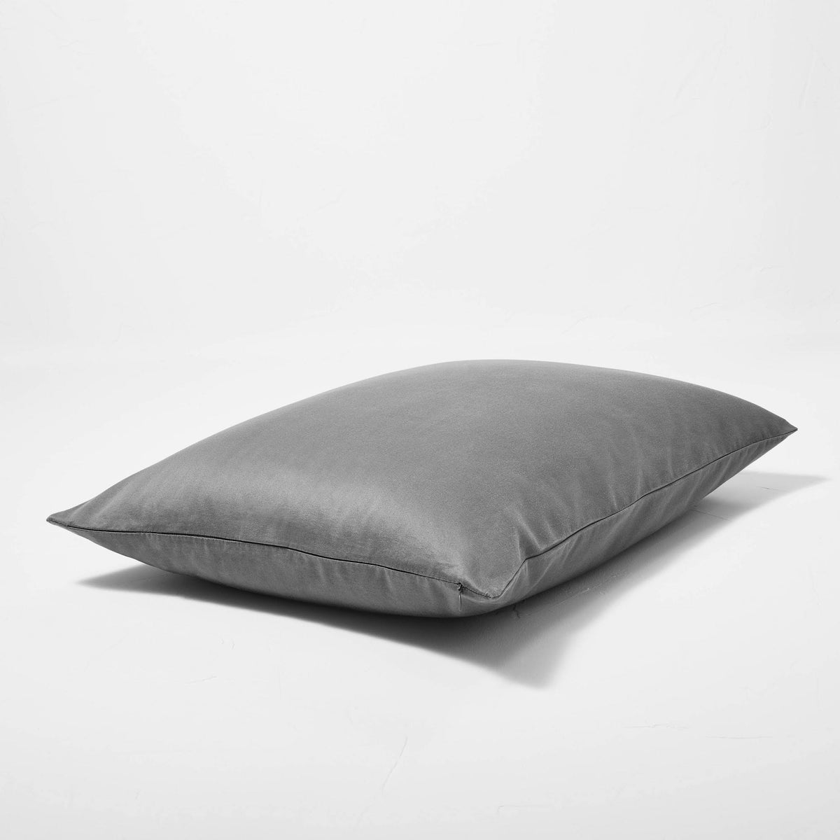 Full/Queen Supima Washed Sateen Duvet & Sham Set Dark Gray J75934