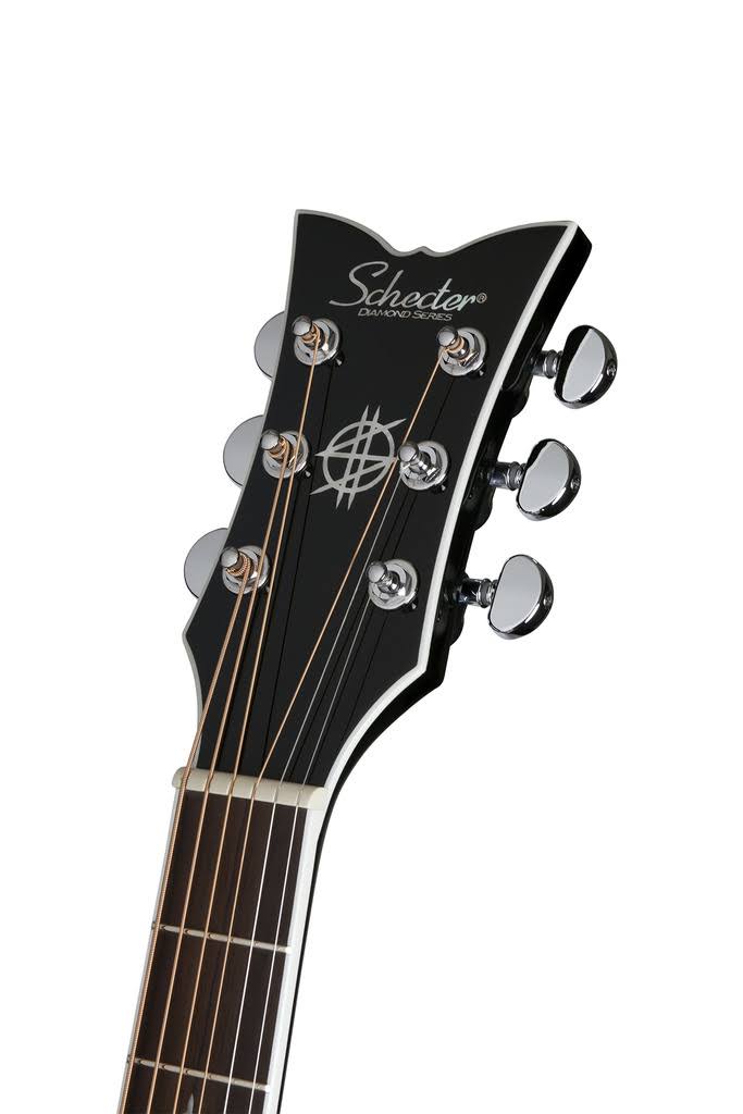 Gloss Black Acoustic Guitar D693