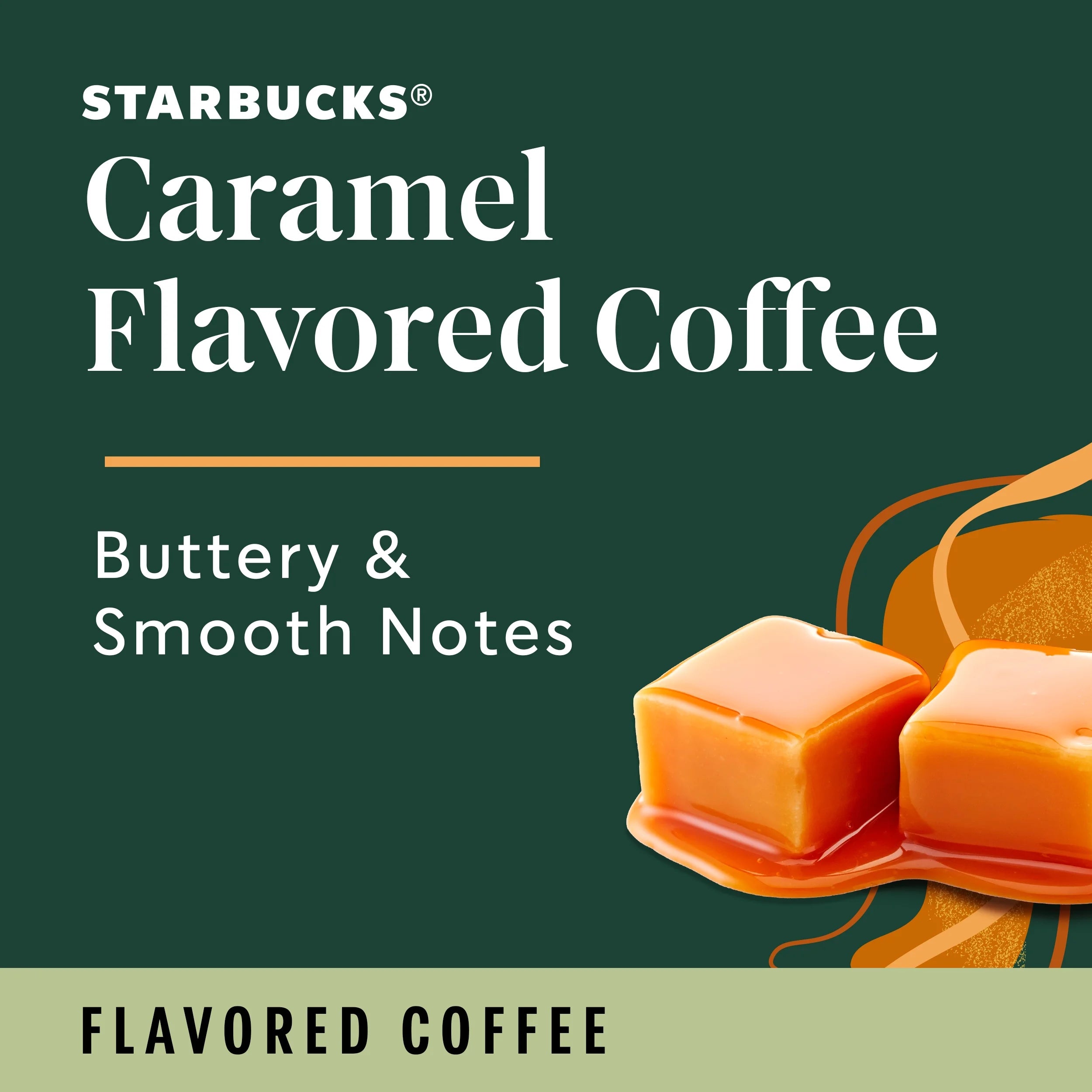Caramel Medium Roast Coffee Pods, 44 Count S7561