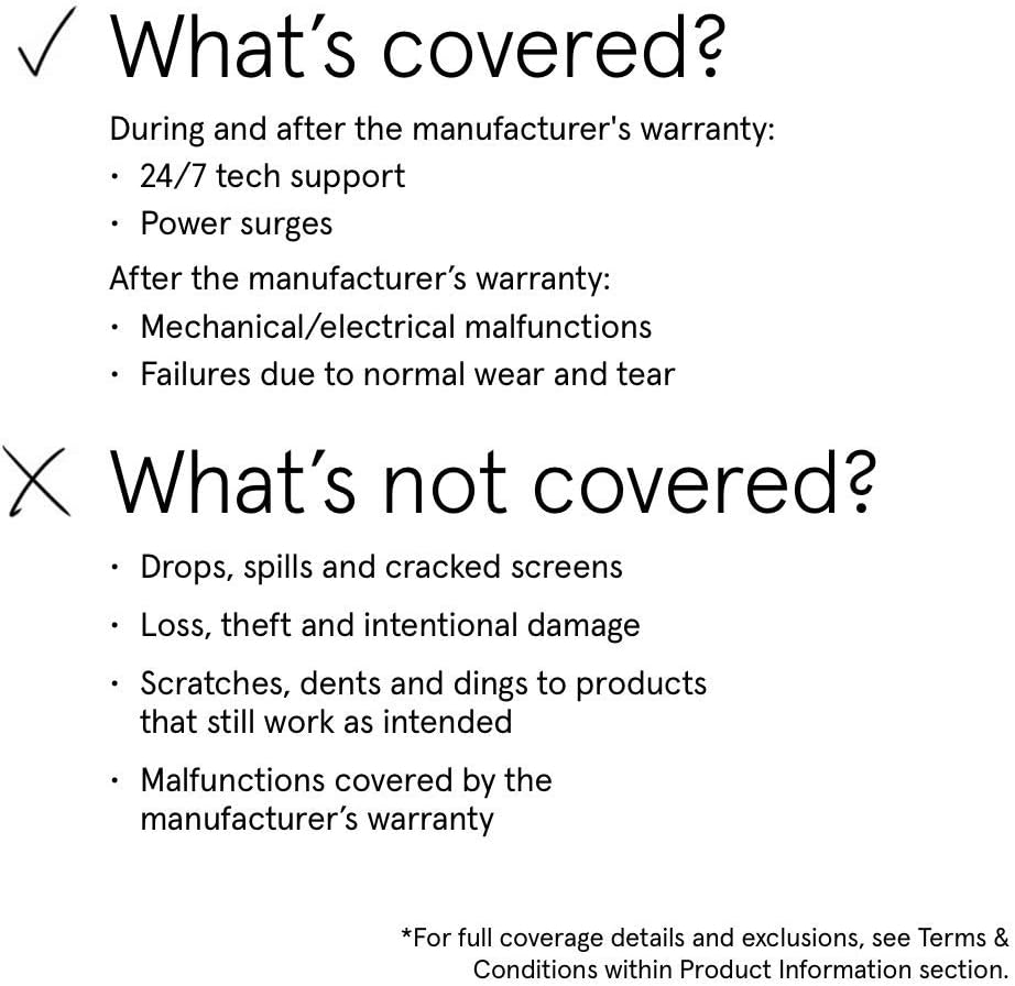 4 Year Office Equipment Protection Plan with Tech Support J3585