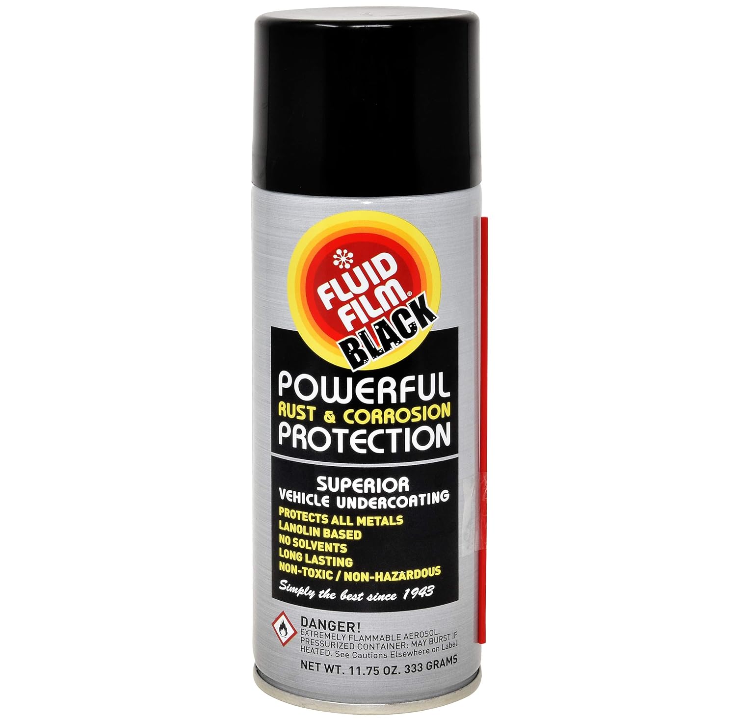 Black 6 Pack Undercoating Aerosol Spray Can X499241