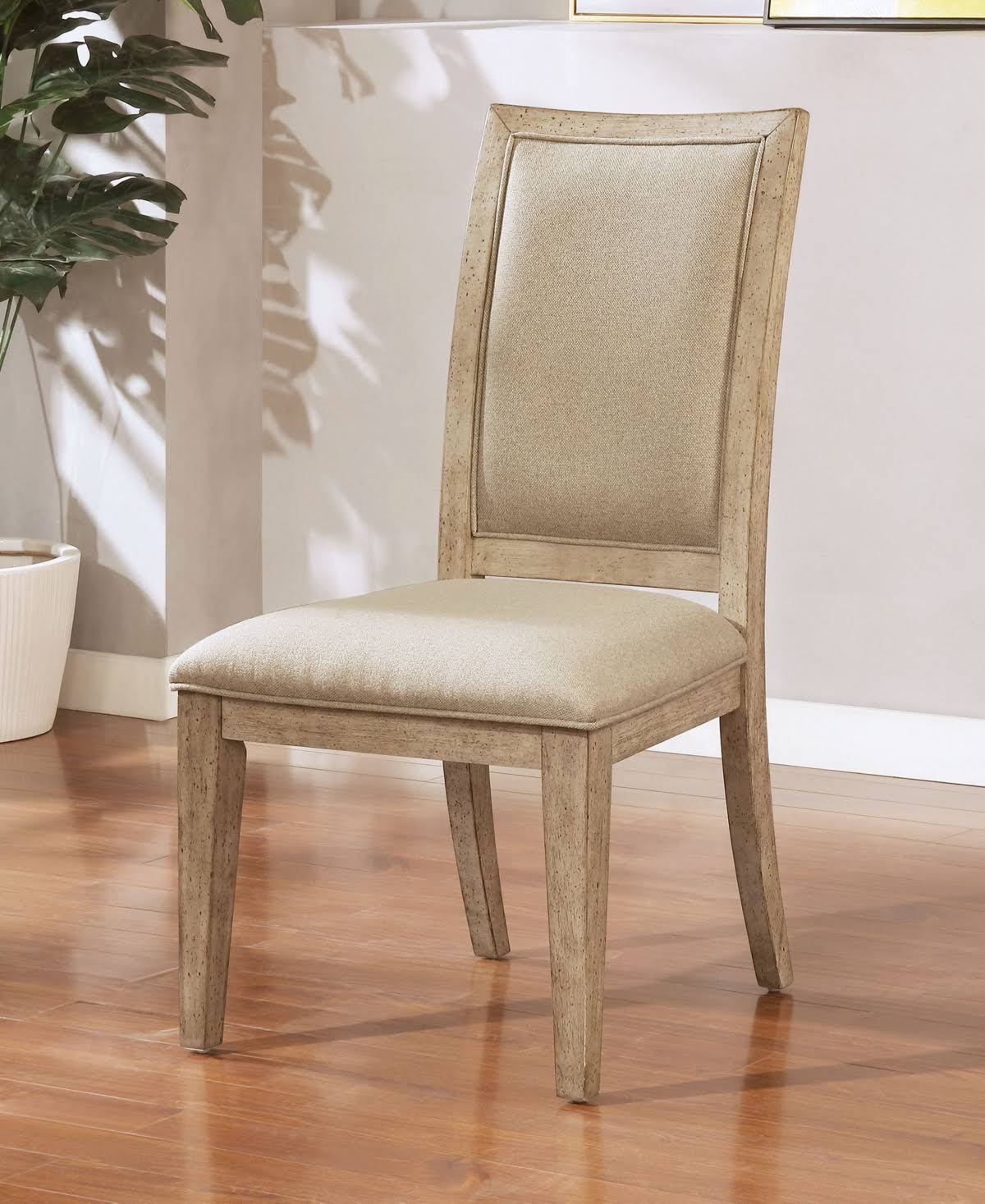 Beige 2 Piece Side Chair Set S778147