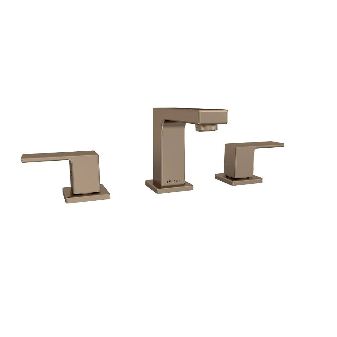 Brushed Nickel 2-Handle Bathroom Faucet D411