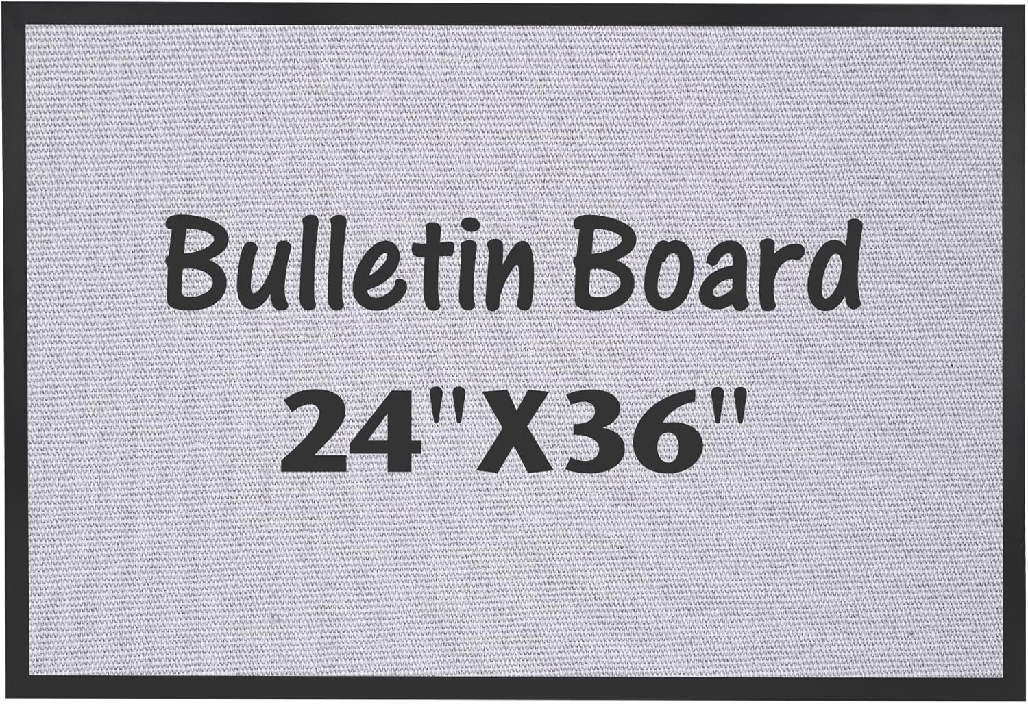 24 x 36 Inch Grey Cork Bulletin Board, Pack of 2 B684520