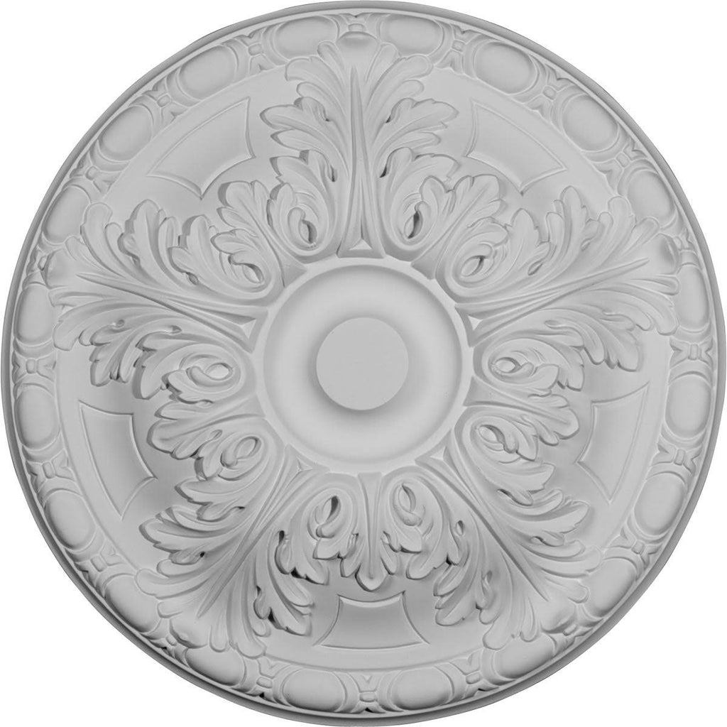 Hand-Painted Mississippi Mud Crackle Ceiling Medallion K17738