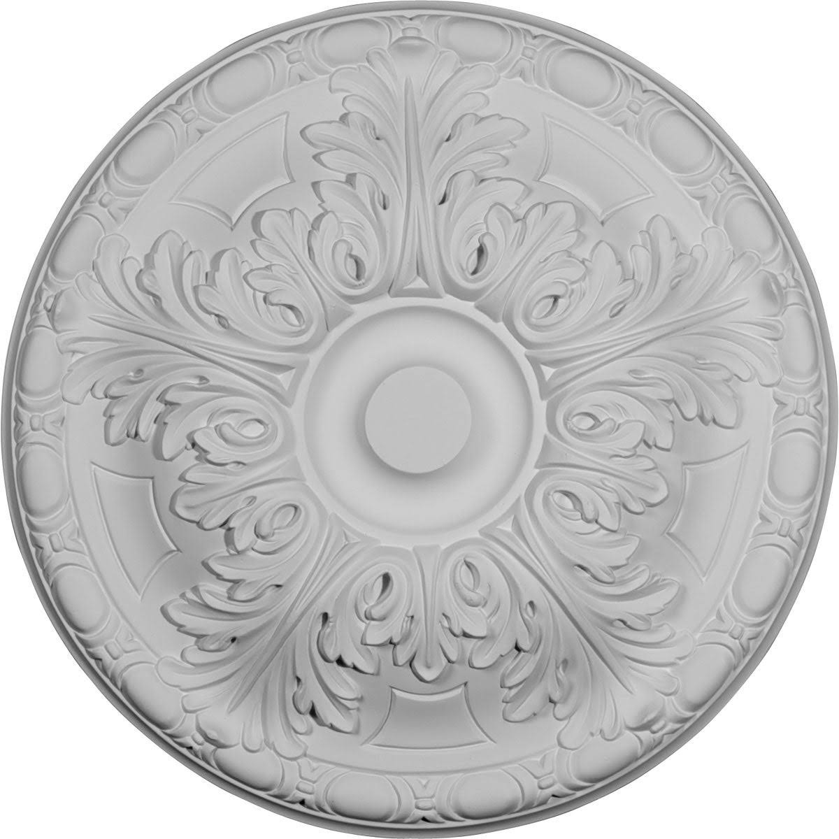 Hand-Painted Mississippi Mud Crackle Ceiling Medallion K17738