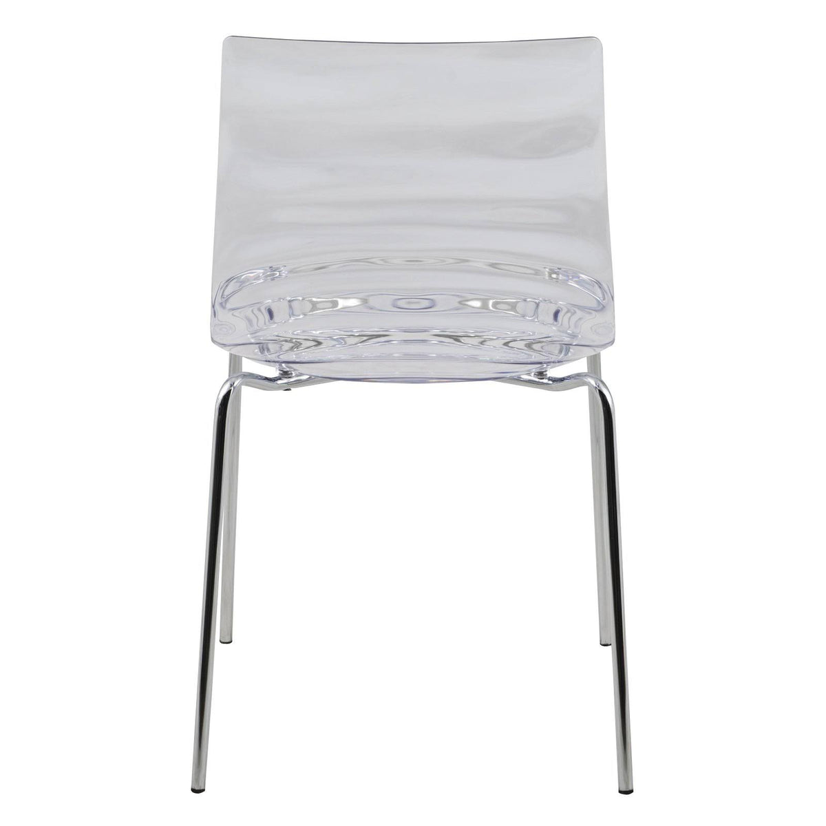 Modern Plastic Dining Chair, Set of 2 A41963