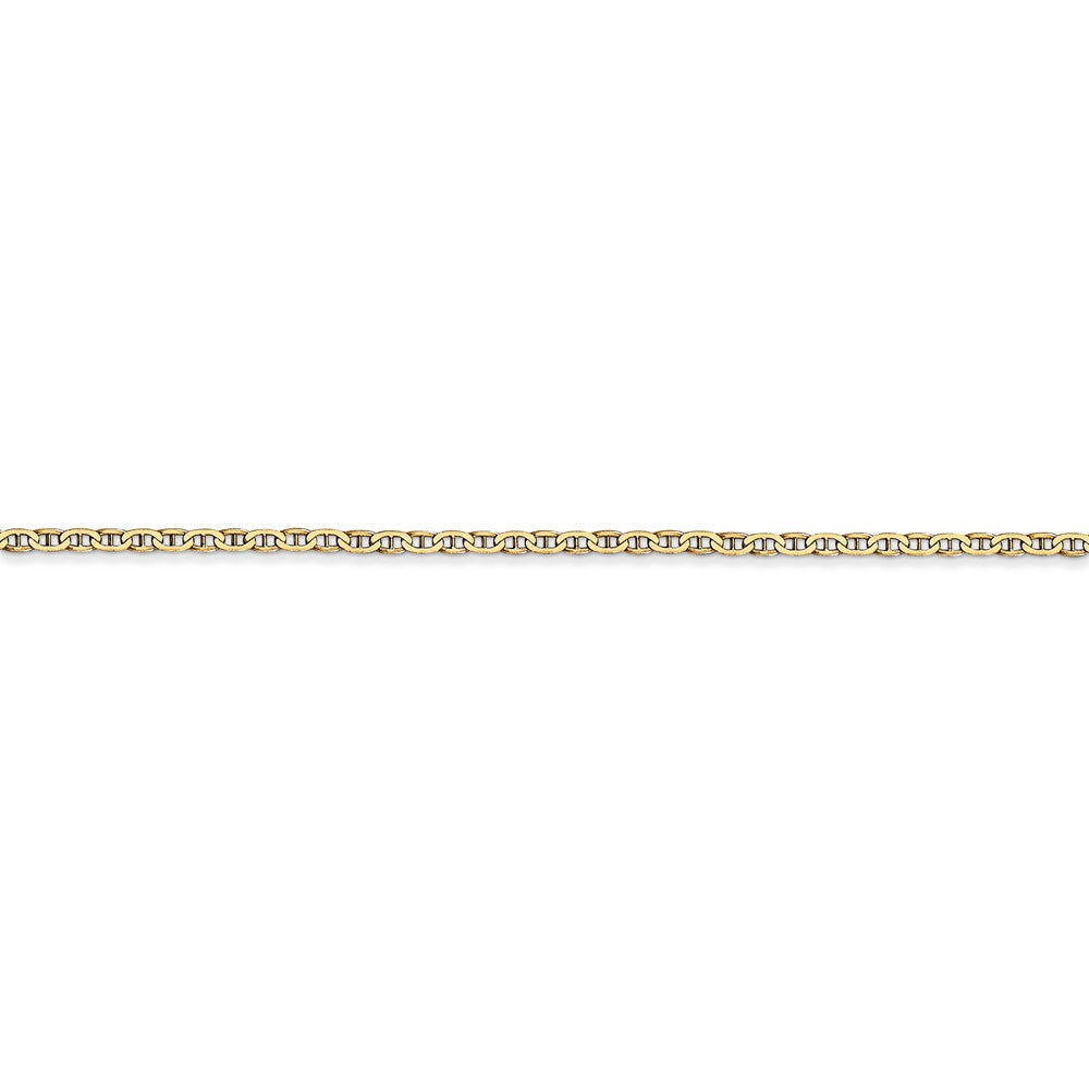 14kt Yellow Gold 1.5mm Flat Anchor Link Pendant Chain, 20 inch K19423