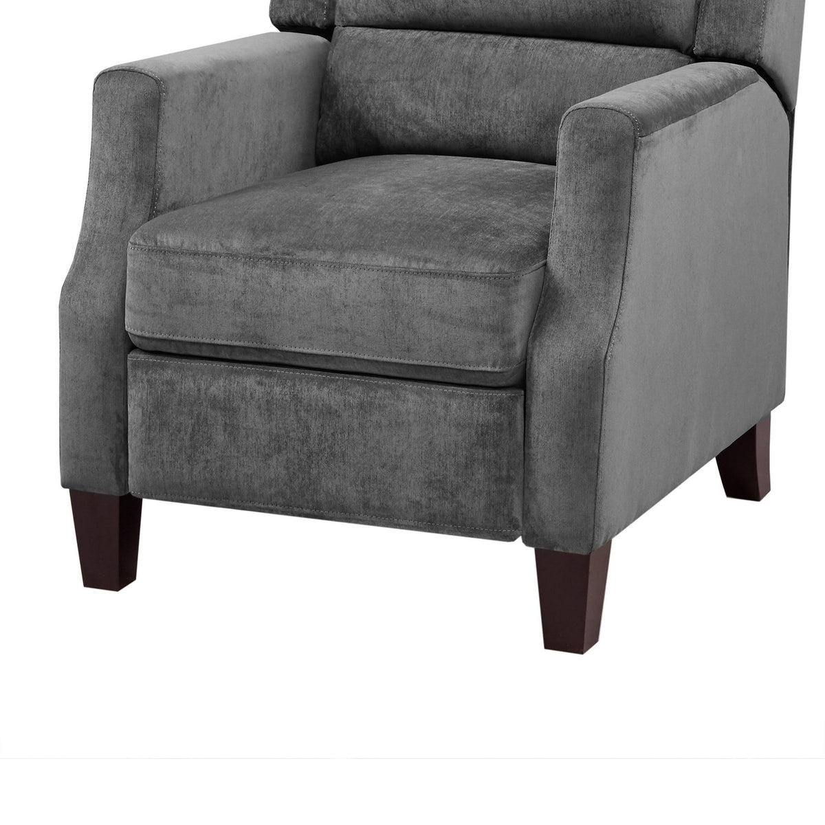 Grey Push Back Recliner F492