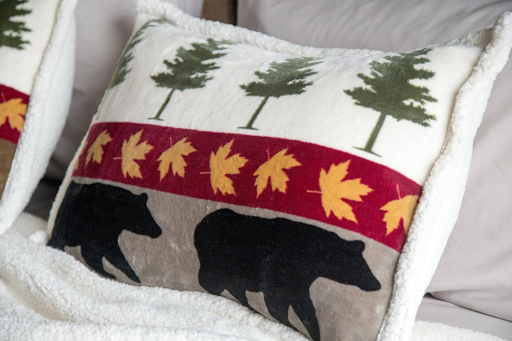 King 5 Piece Pine Bedding Set J835378