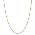 14kt Yellow Gold 1.5mm Flat Anchor Link Pendant Chain, 20 inch K19423