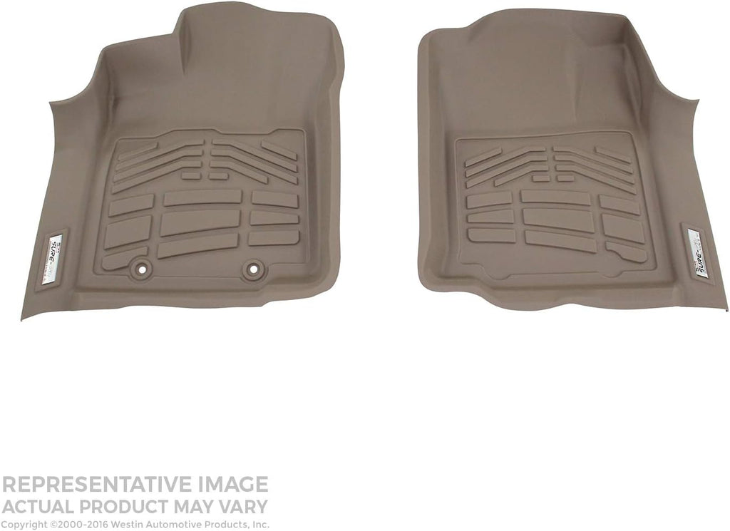 Tan Molded Floor Mat Set - 1 Pair W757