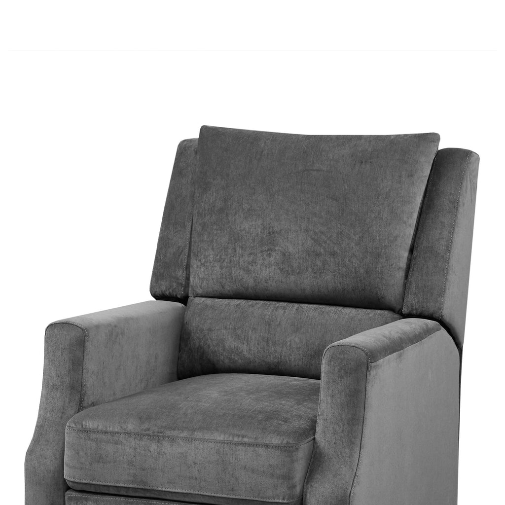Grey Push Back Recliner F492
