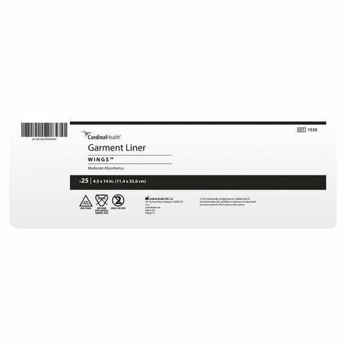 Moderate Absorbency Incontinence Liner, 12 x 21 inch; Case of 144 F286