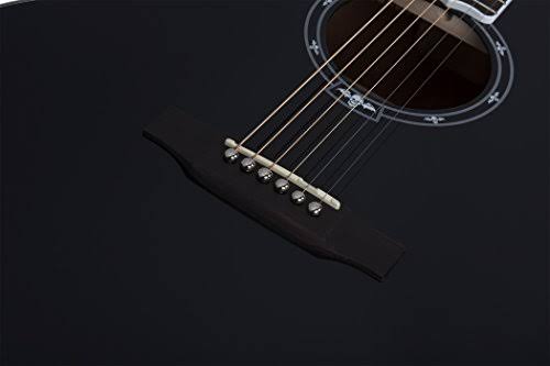 Gloss Black Acoustic Guitar D693