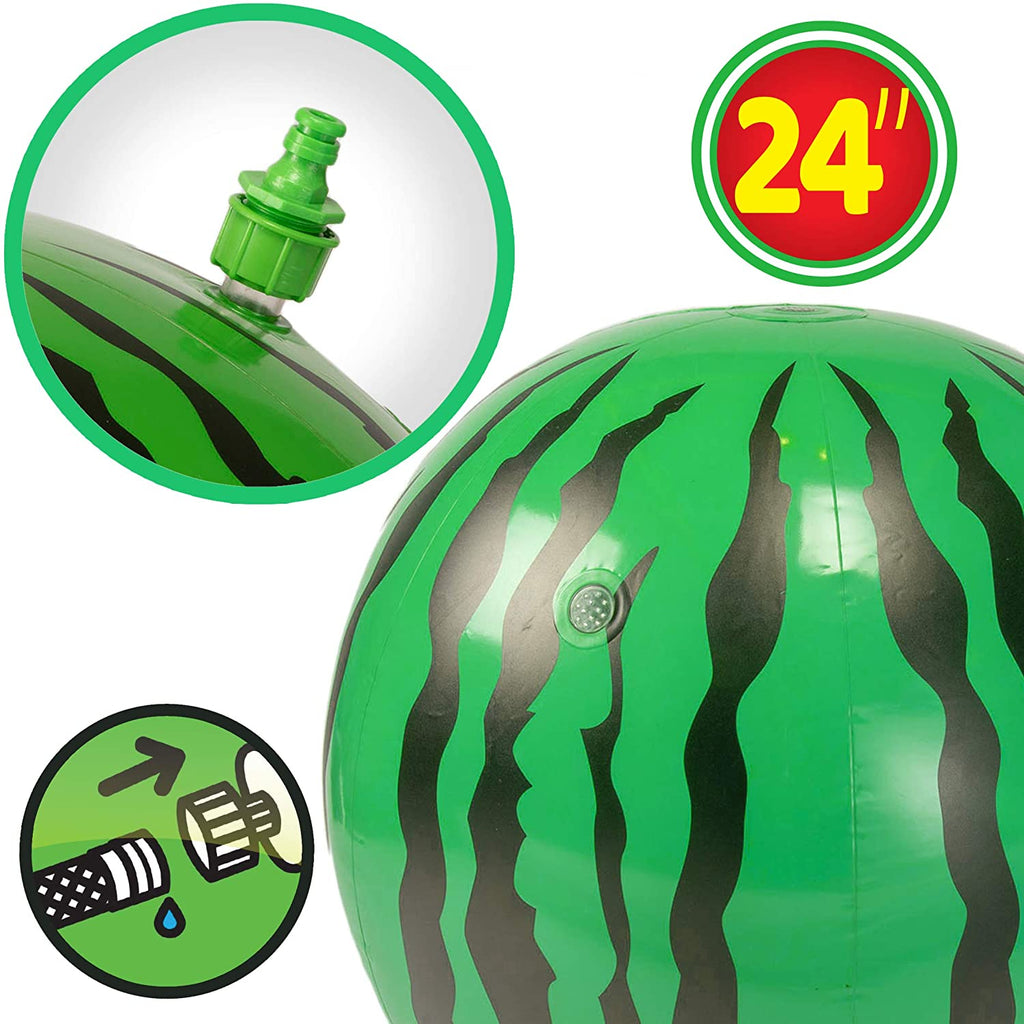 Inflatable Sprinkler Watermelon Toys J746404