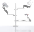 Desk Camera Mount Webcam Stand with Microphone Boom Arm Tripod Z4214