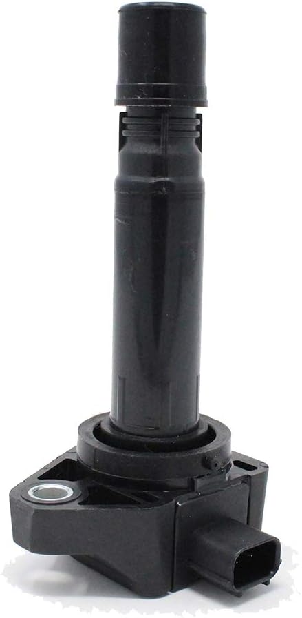 Ignition Coil Pack and Spark Plug Set of 4 Compatible with Honda Civic L4 1.8L Q378