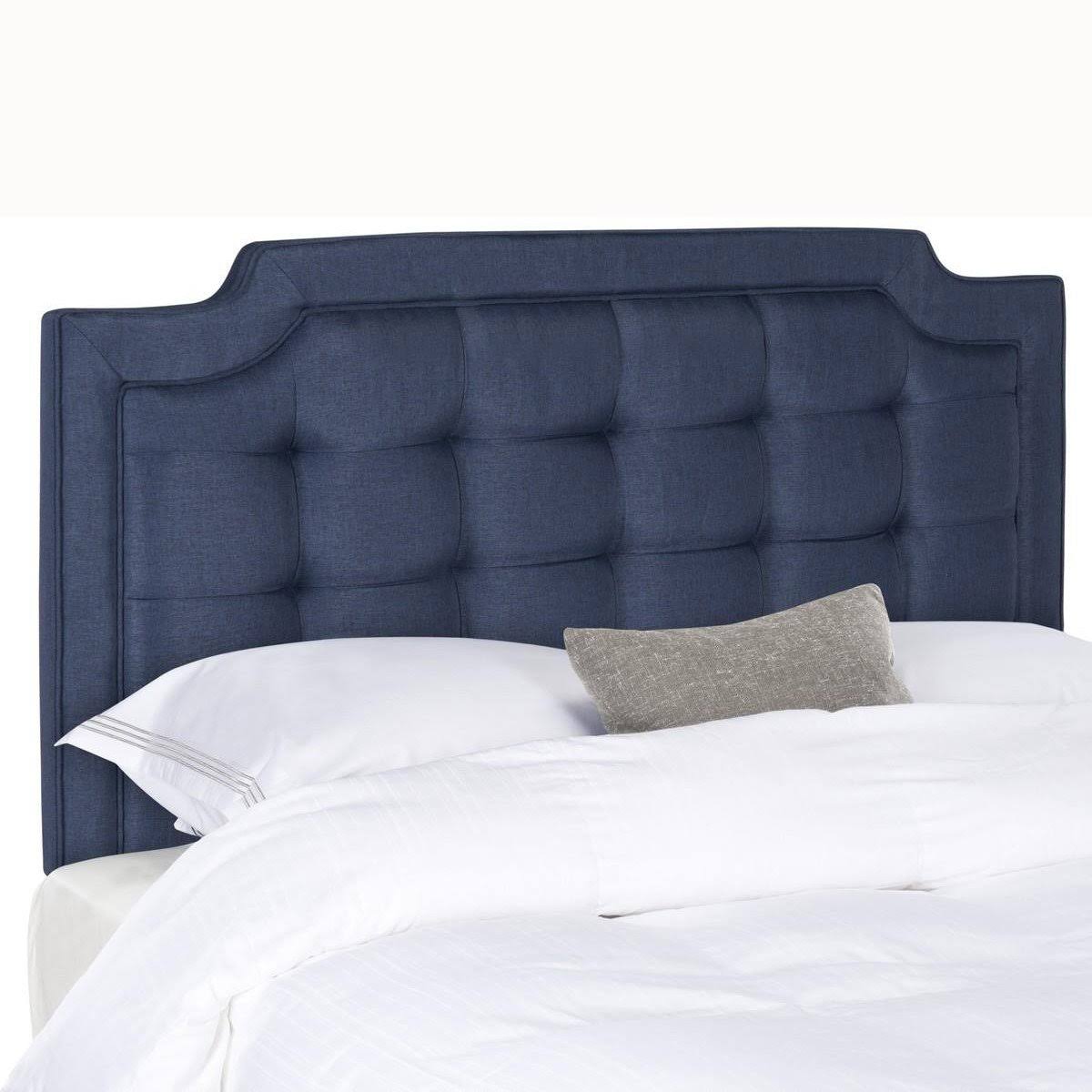 Pewter Twin Tufted Velvet Headboard D349906