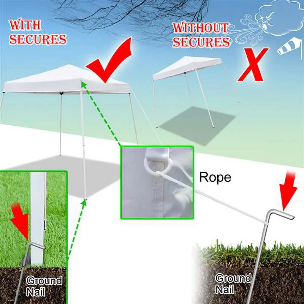 3 x 3M Waterproof Folding Tent White X1022